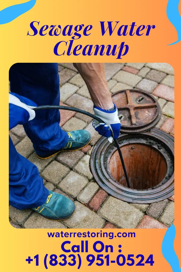 Sewage Water Cleanup in Milpitas, CA